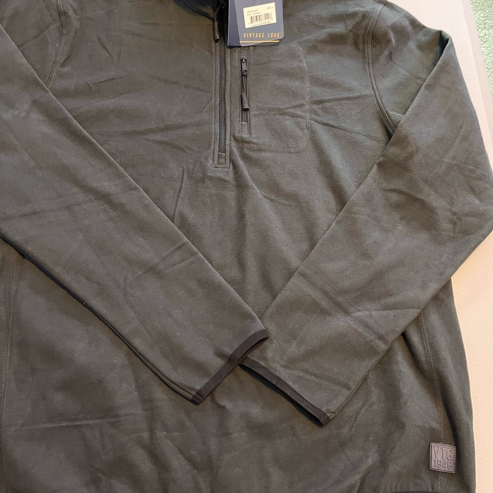 Vintage 1946 1/4 Zip Large Pullover